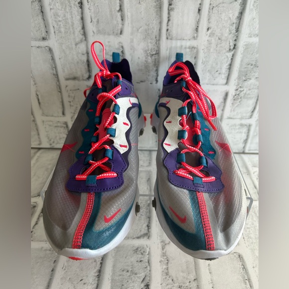 Nike React Element 87 Red Orbit CJ6897-061 Size 9 Men 10.5 Women - Picture 10 of 14